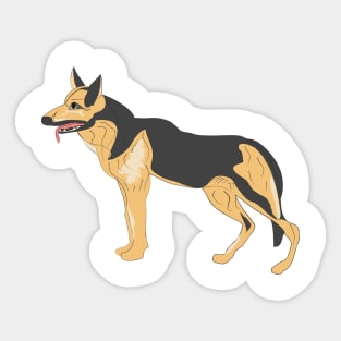 German Shepherd Sticker